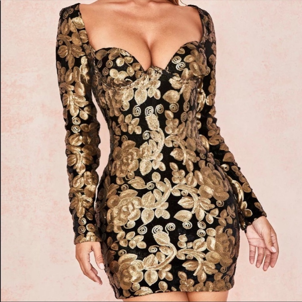 House of CB sequin dress